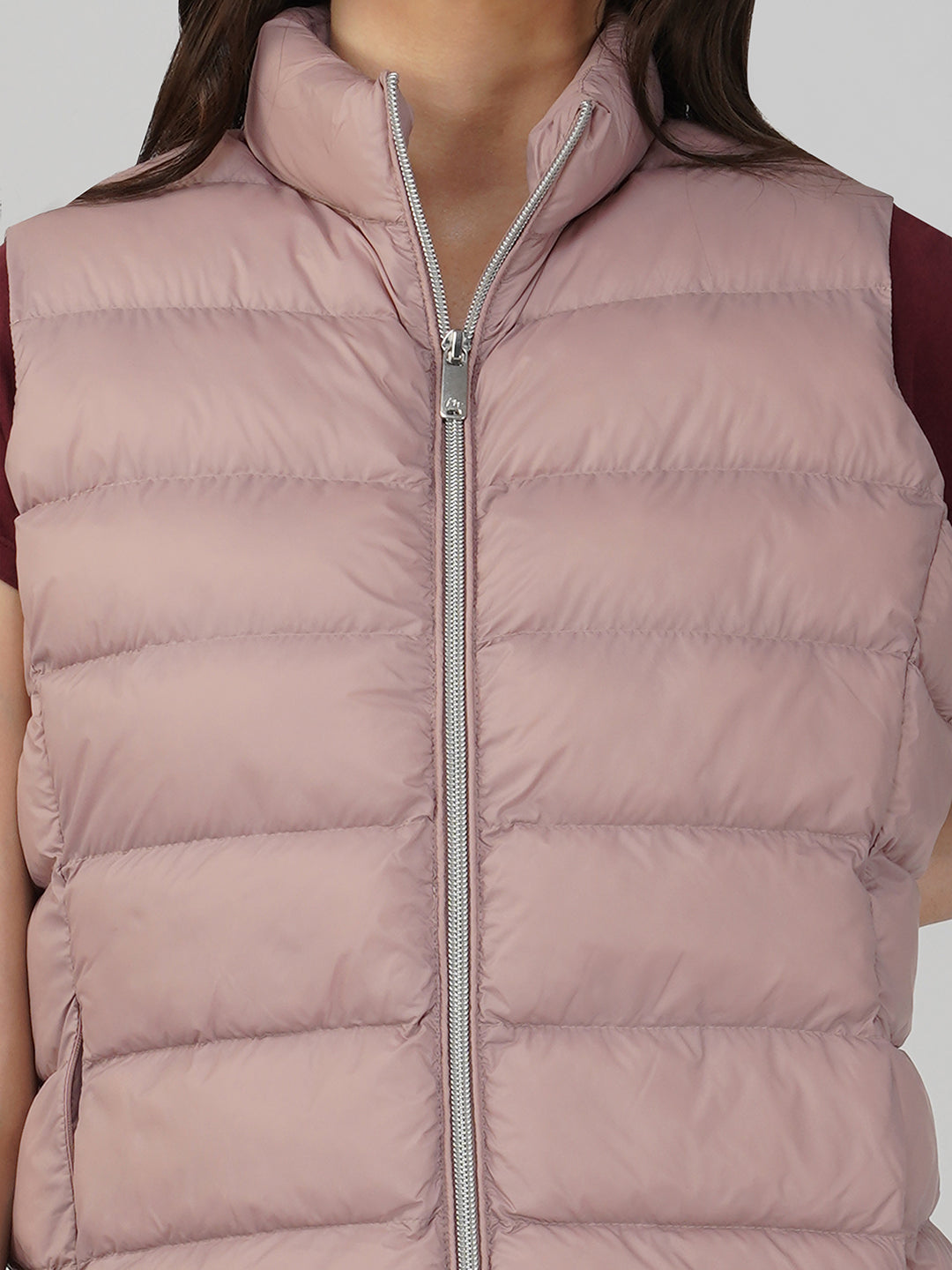 Blush Ultra Light Sleeve Less Jacket