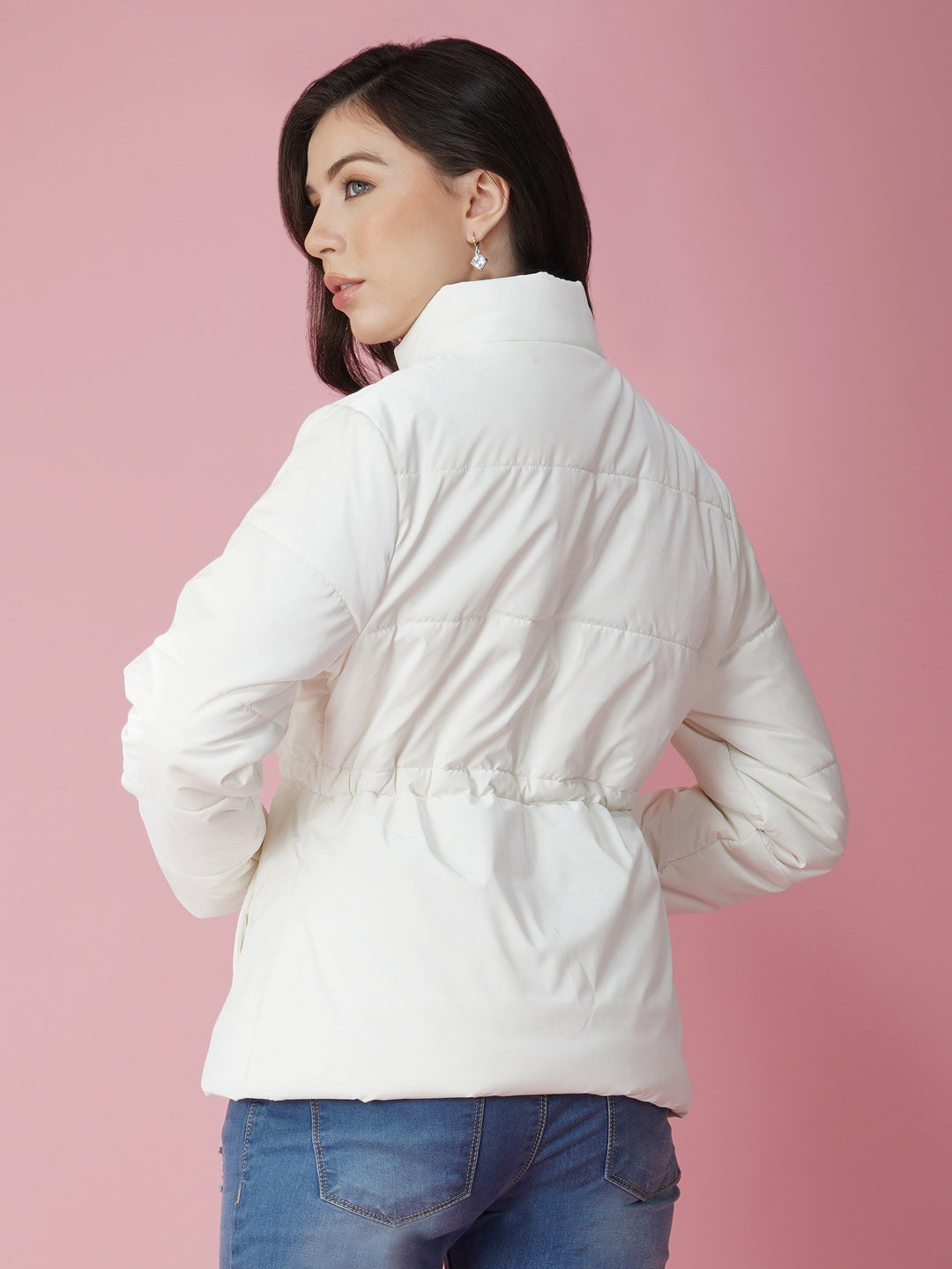 Oyster Jacket with Waist String