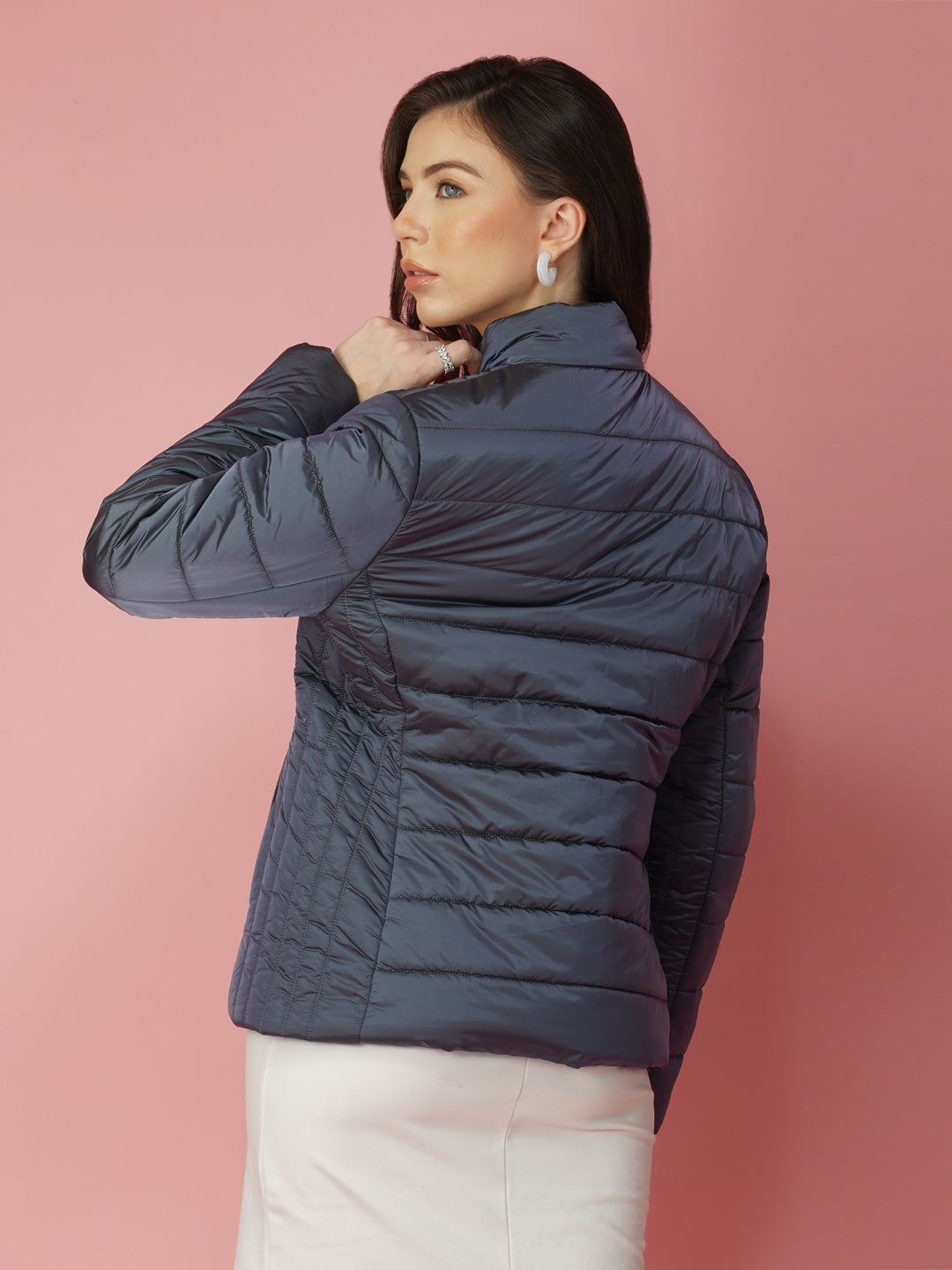 FULL SLEEVE SHADOW COLOR JACKET